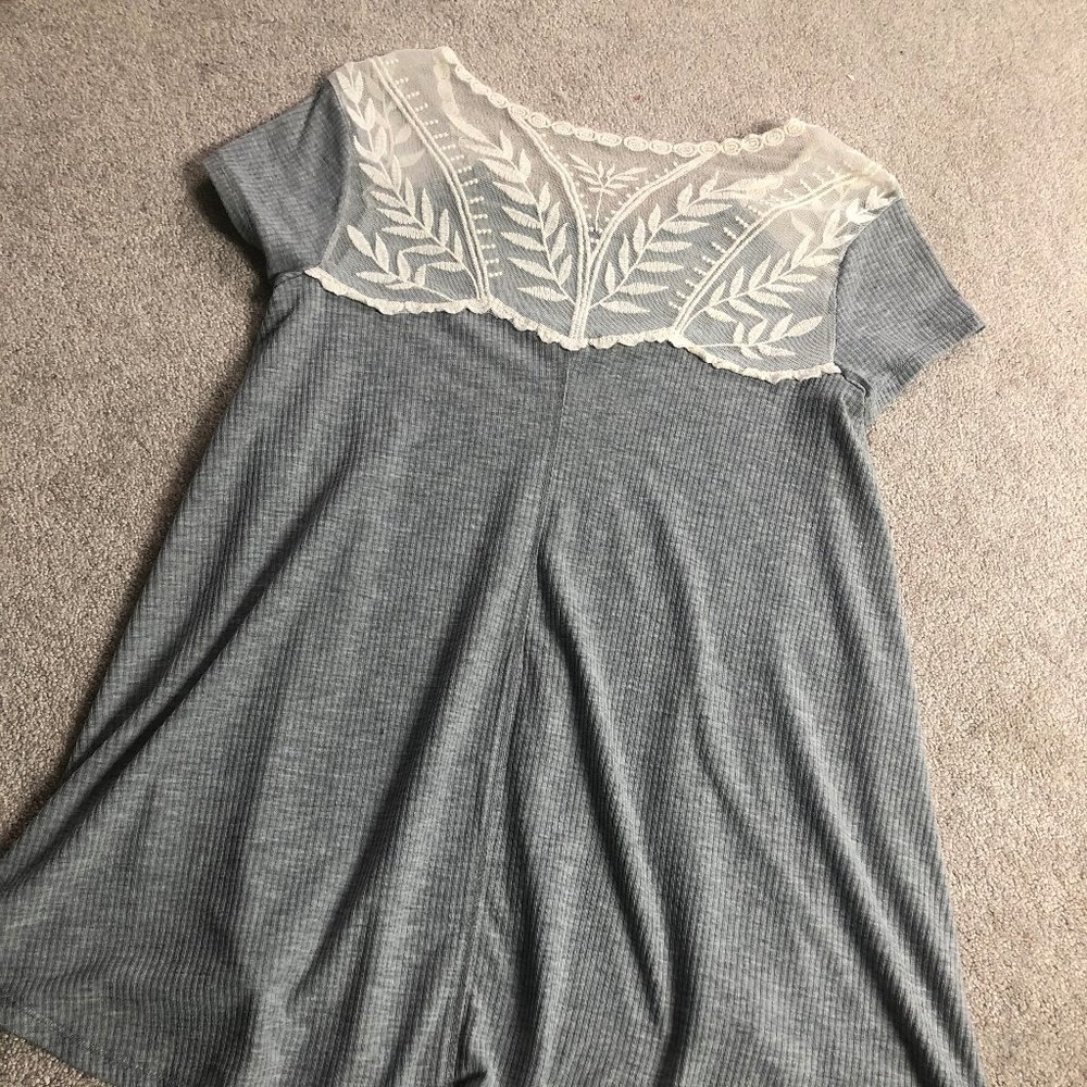 Lace Flowy Tshirt